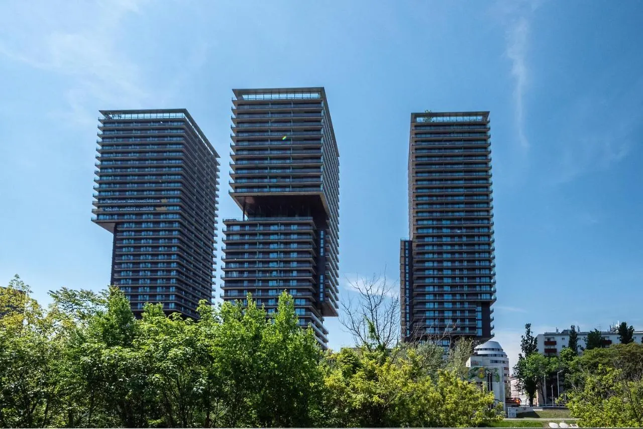 Exclusive 2Br Skyline Penthouse By Hm Lägenhet Wien